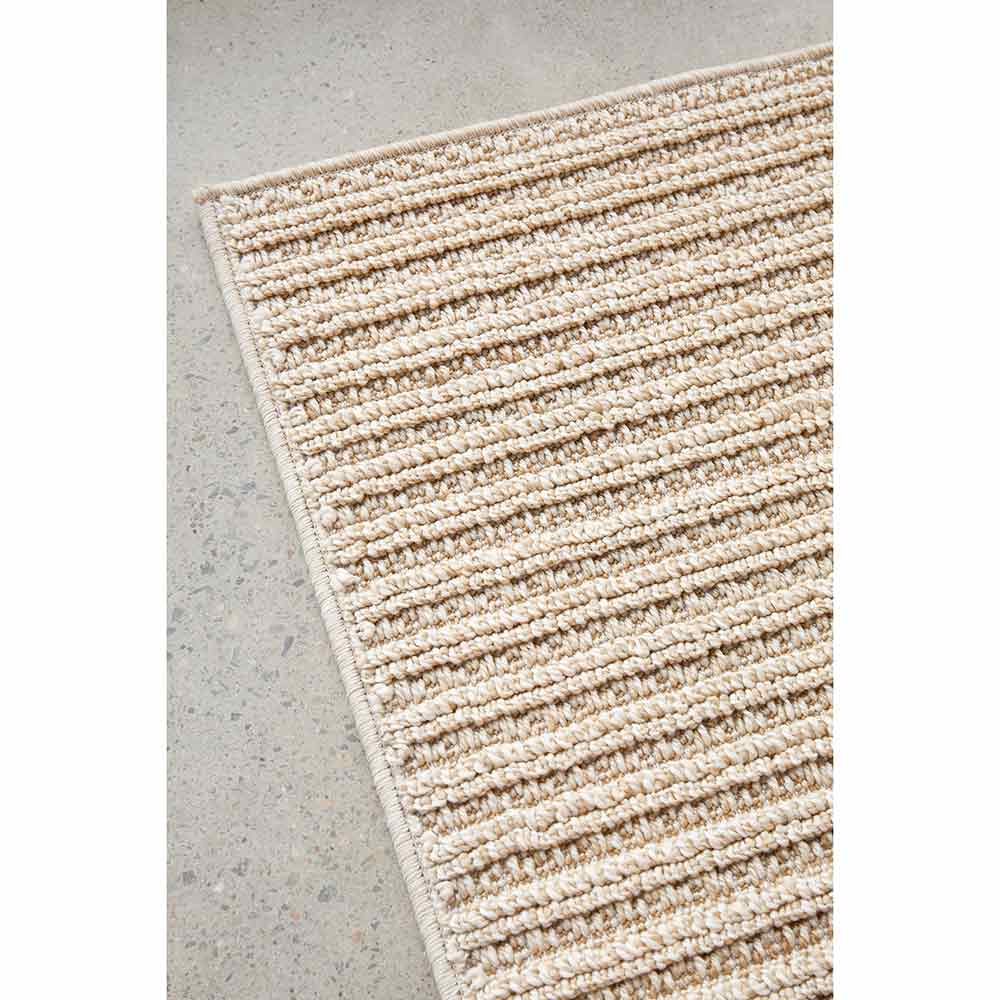 Darren Palmer Sandridge Indoor/Outdoor Runner in Taupe detail shot at MyHouse