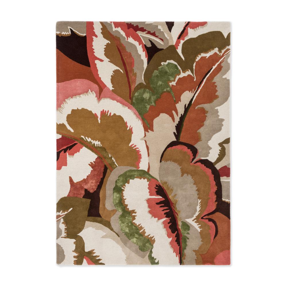 Harlequin Calathea Rug Amber/Brazilian Rosewood - MyHouse