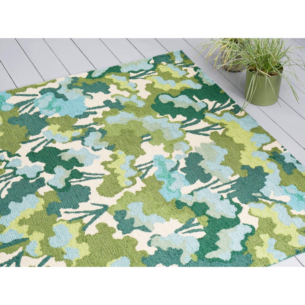 Harlequin Tree Tops Outdoor Rug Green