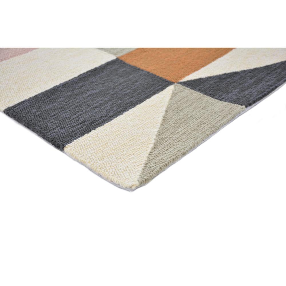 Multicolour geo print Indoor/Outdoor Rug detailed image - MyHouse