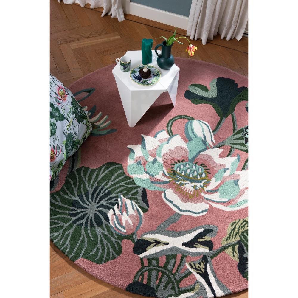 Wedgwood Waterlily Round Rug
