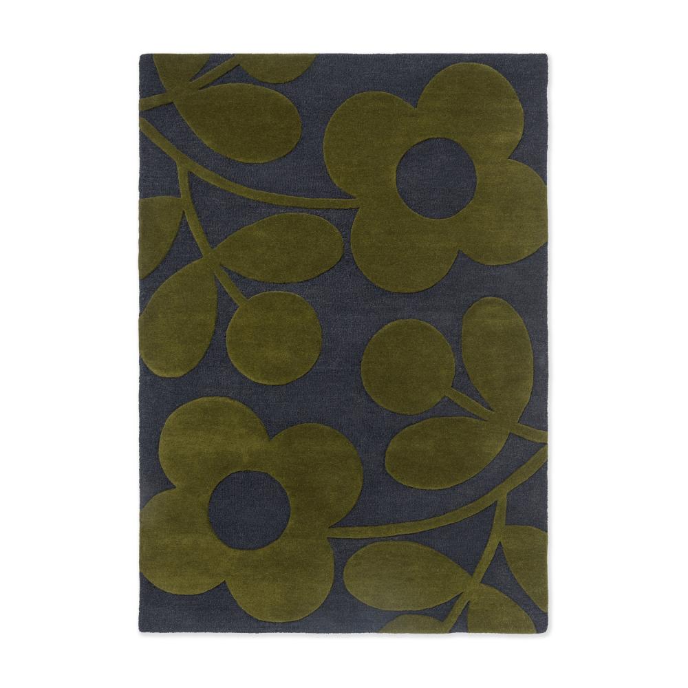 Orla Kiely Sprig Stem Rug Marine - MyHouse