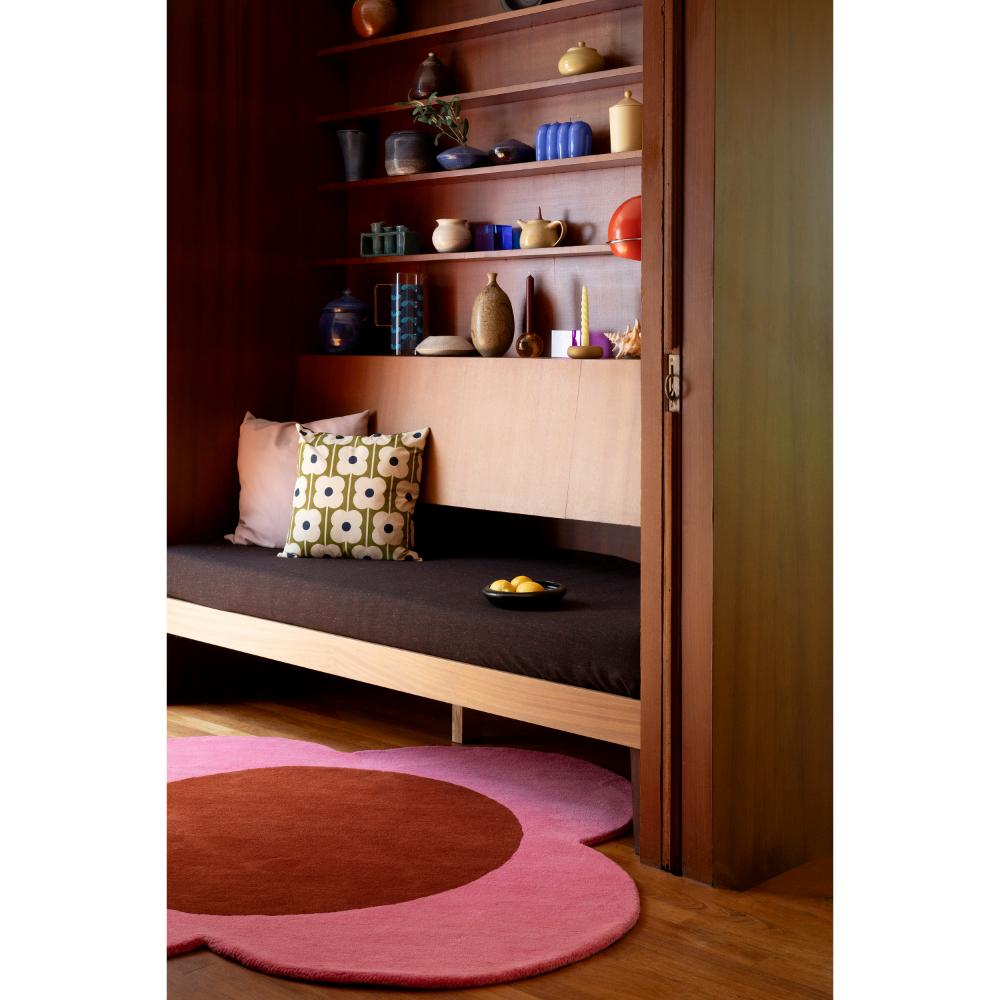 Orla Kiely Flower Spot Round Rug