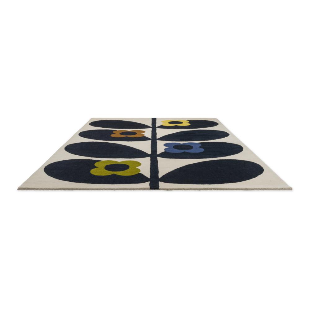 Orla Kiely Wild Rose Rug Fawn