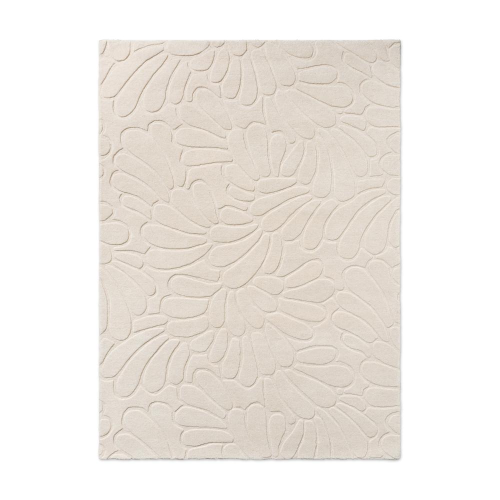 Laura Ashley Coleby Petals Rug Ivory Cream - MyHouse