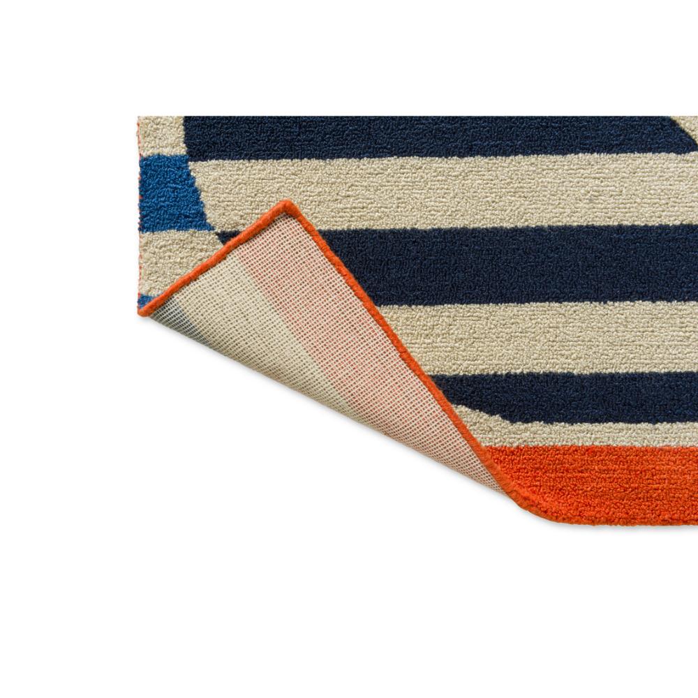 Orla Kiely Stripy Stem Outdoor Rug Azure