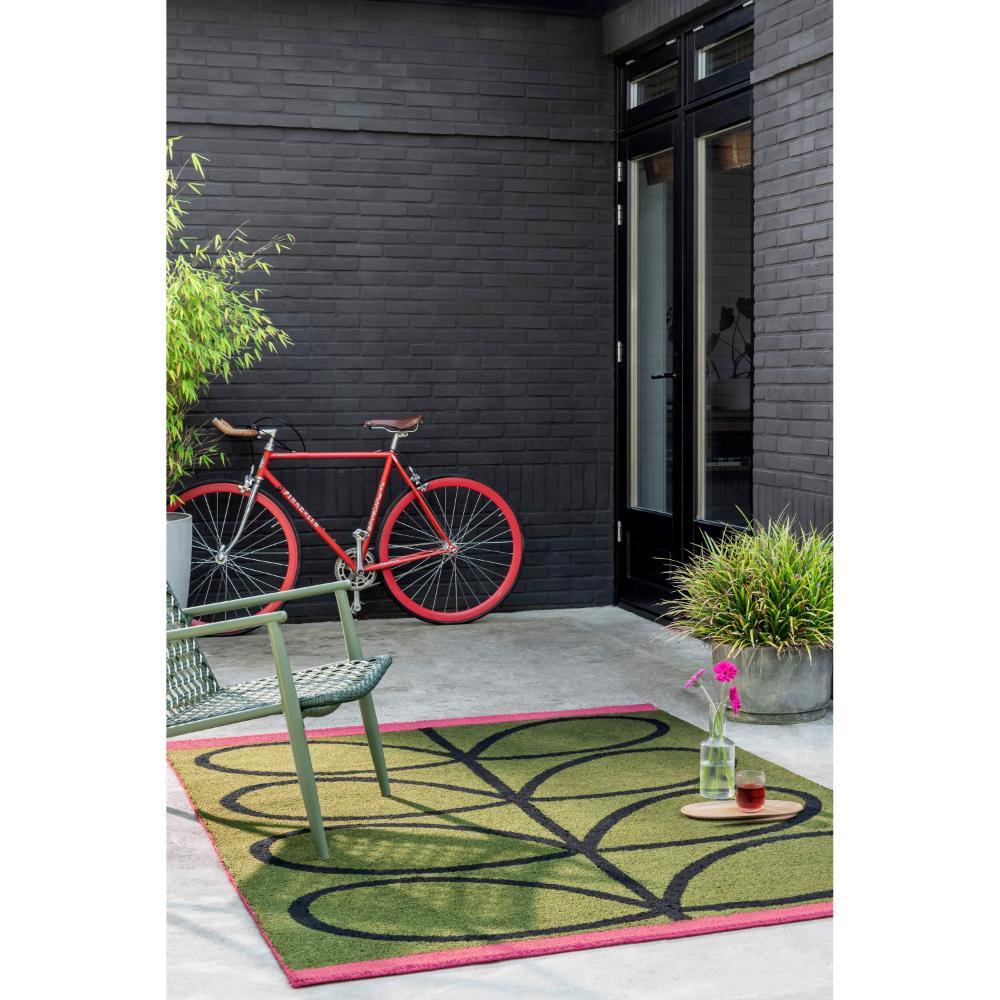 Orla Kiely Linear Stem Outdoor Rug