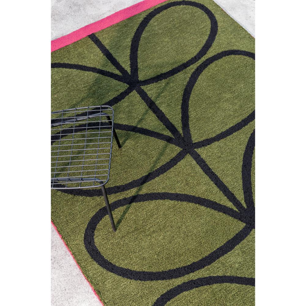 Orla Kiely Linear Stem Outdoor Rug