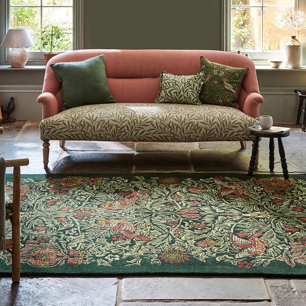 Morris & Co Bird Rug