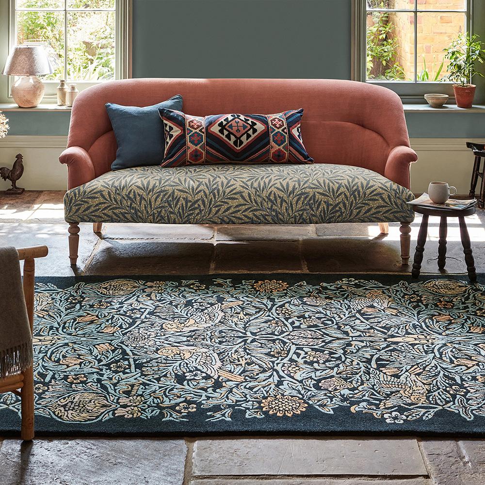 Morris & Co Bird Rug
