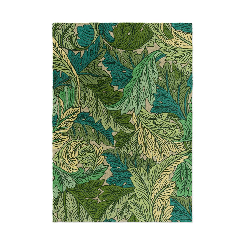 Morris & Co Acanthus Outdoor Rug nettle/sky blue