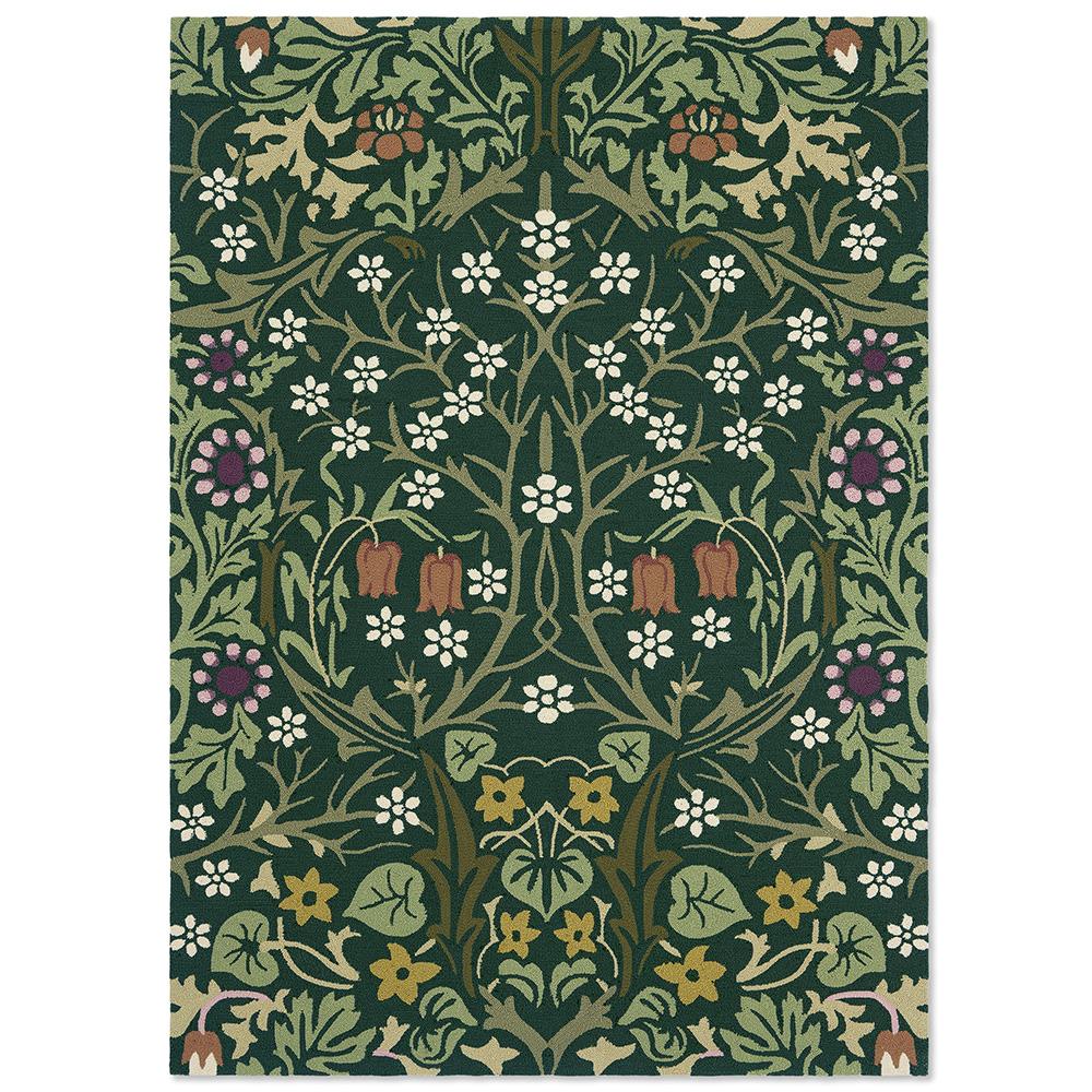 Morris & Co Blackthorn Outdoor Rug Tump Green