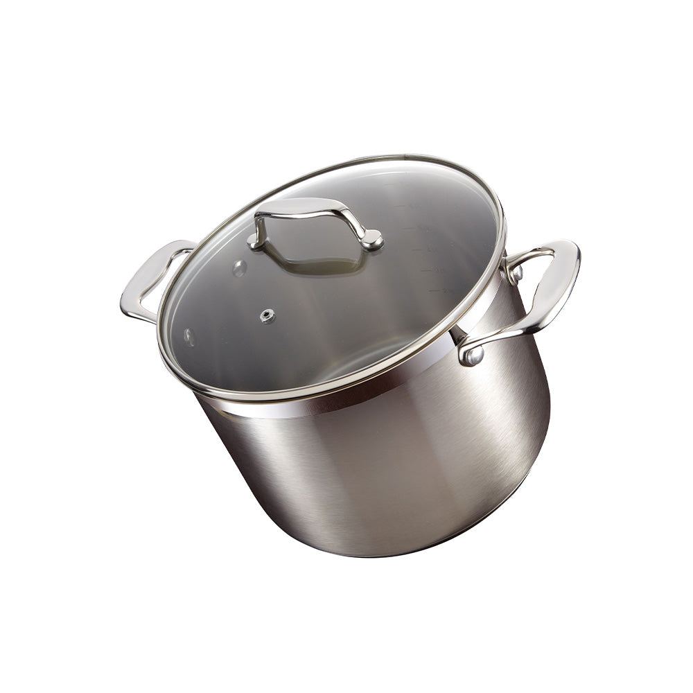 Baccarat iconiX Stainless Steel Stockpot with Lid 7.2L/24cm at MyHouse