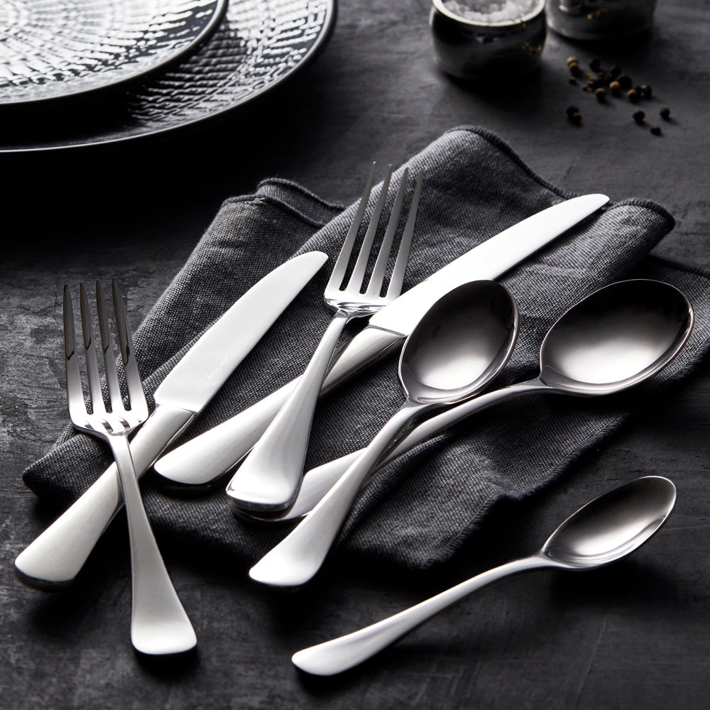 Alex Liddy Aquis 56 Piece Stainless Steel Cutlery Set