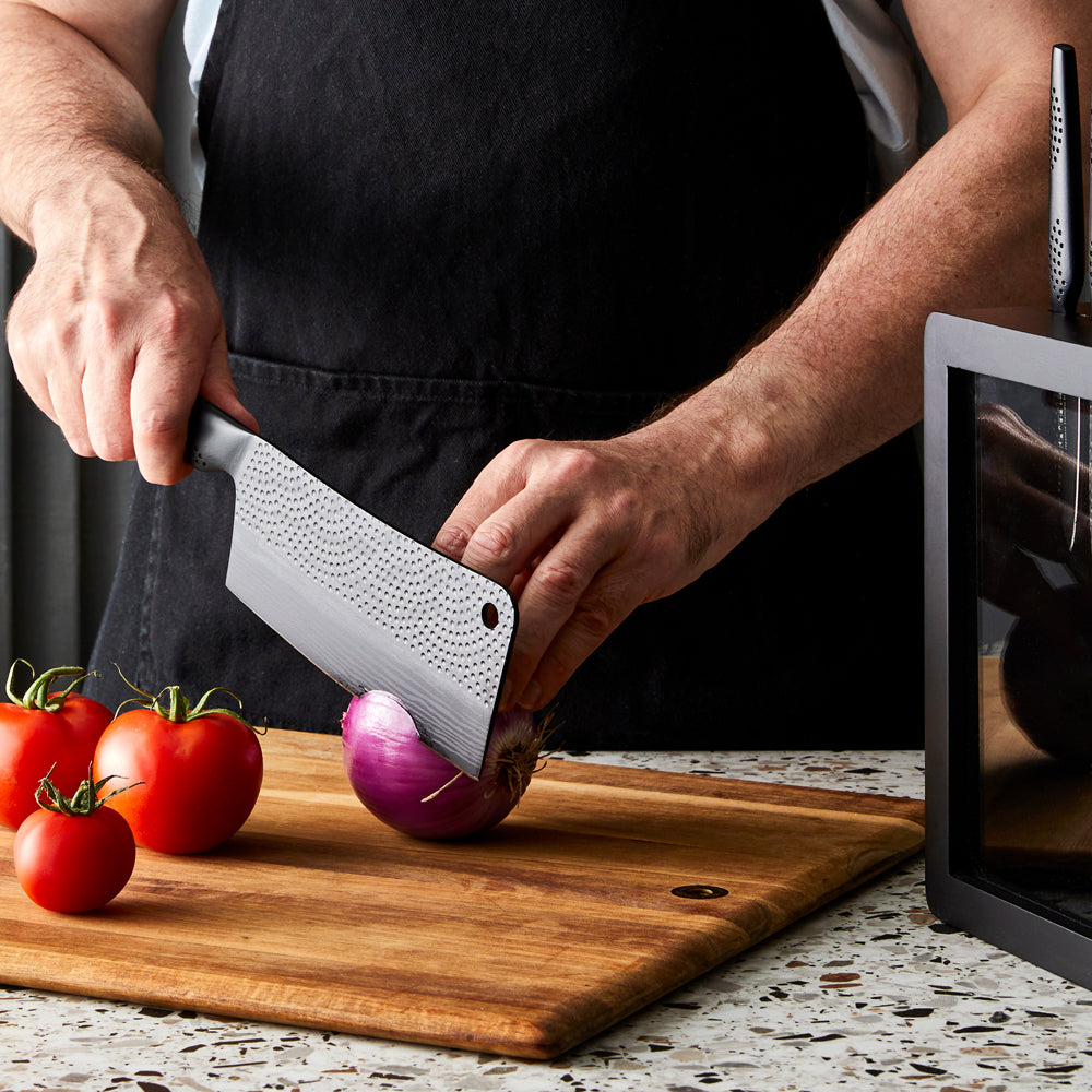 Baccarat iD3 BLACK SAMURAI Syo Knife Block 9 Piece