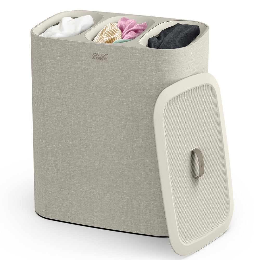 Joseph Joseph Tota Trio 90L Easy-Empty Laundry Separation Basket