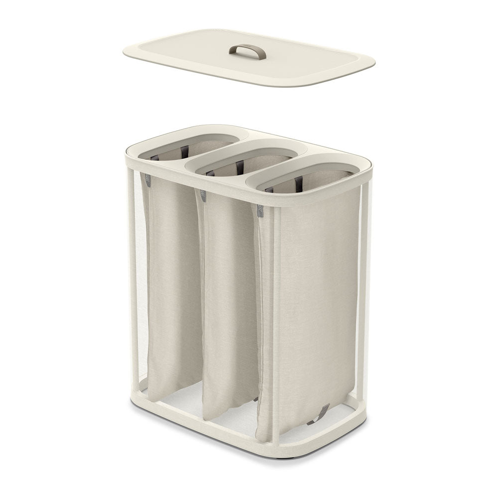 Joseph Joseph Tota Trio 90L Easy-Empty Laundry Separation Basket