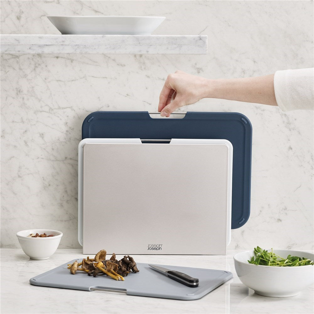 Joseph Joseph Nest Chopping Boards 3 Piece SetLarge Grey