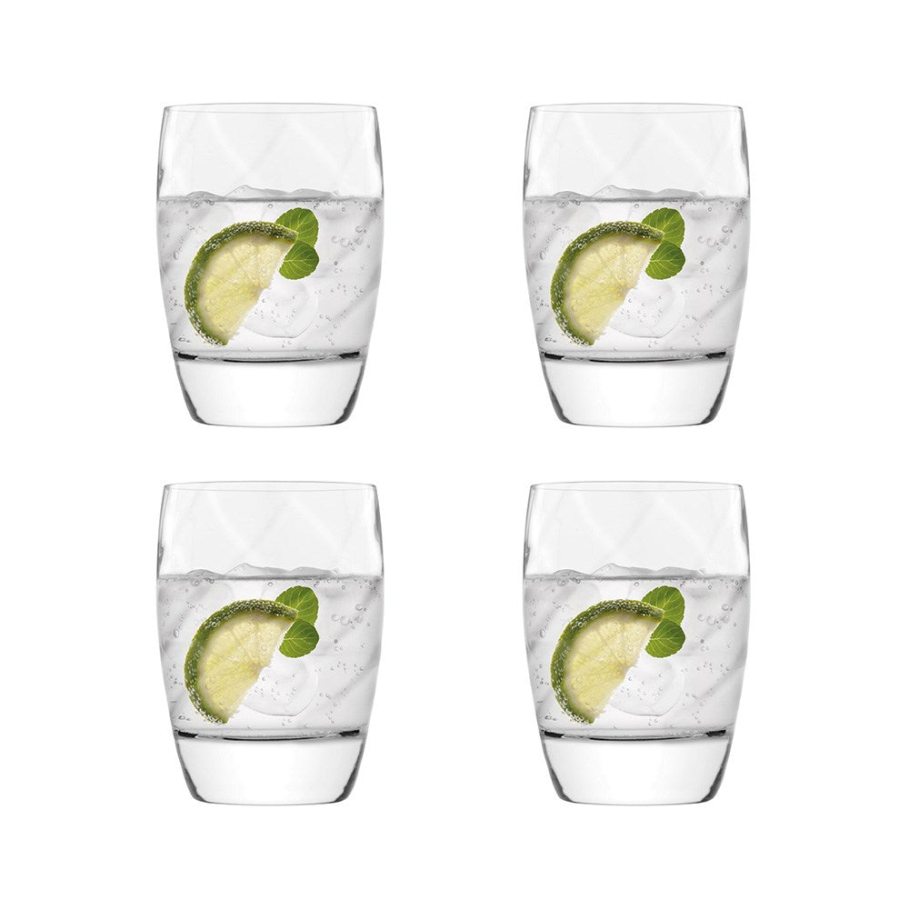 Luigi Bormioli Canaletto Dof Tumbler 345ml Set of 4