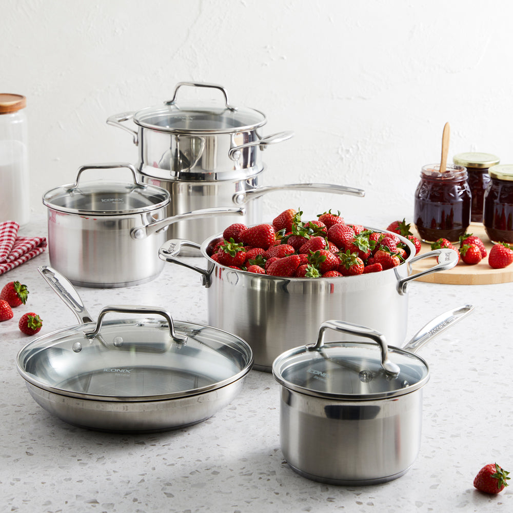 Baccarat iconiX 6 Piece Stainless Steel Cookware Set at MyHouse