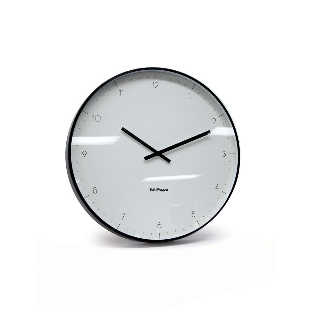 Salt & Pepper Elio Metal Clock