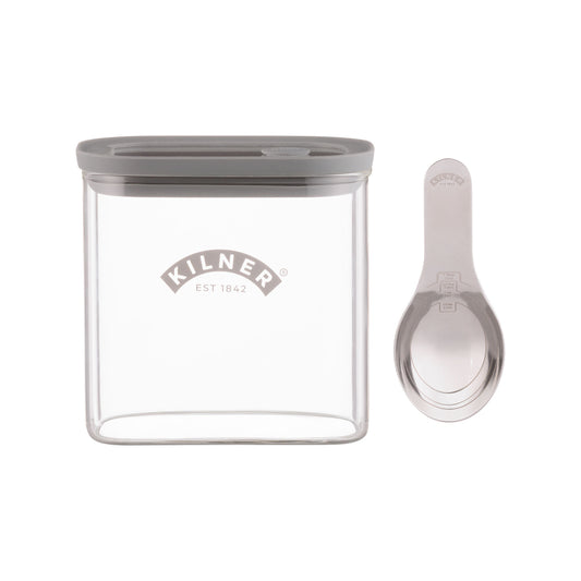 Kilner Fresh Storage Spice Jar With Spoon 700ml