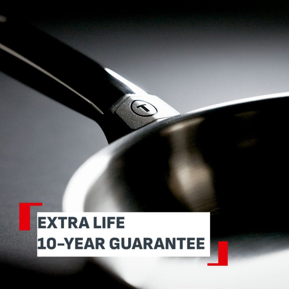 Tefal Emotion+ Induction Stainless Steel Uncoated 9 Piece Cookware Set