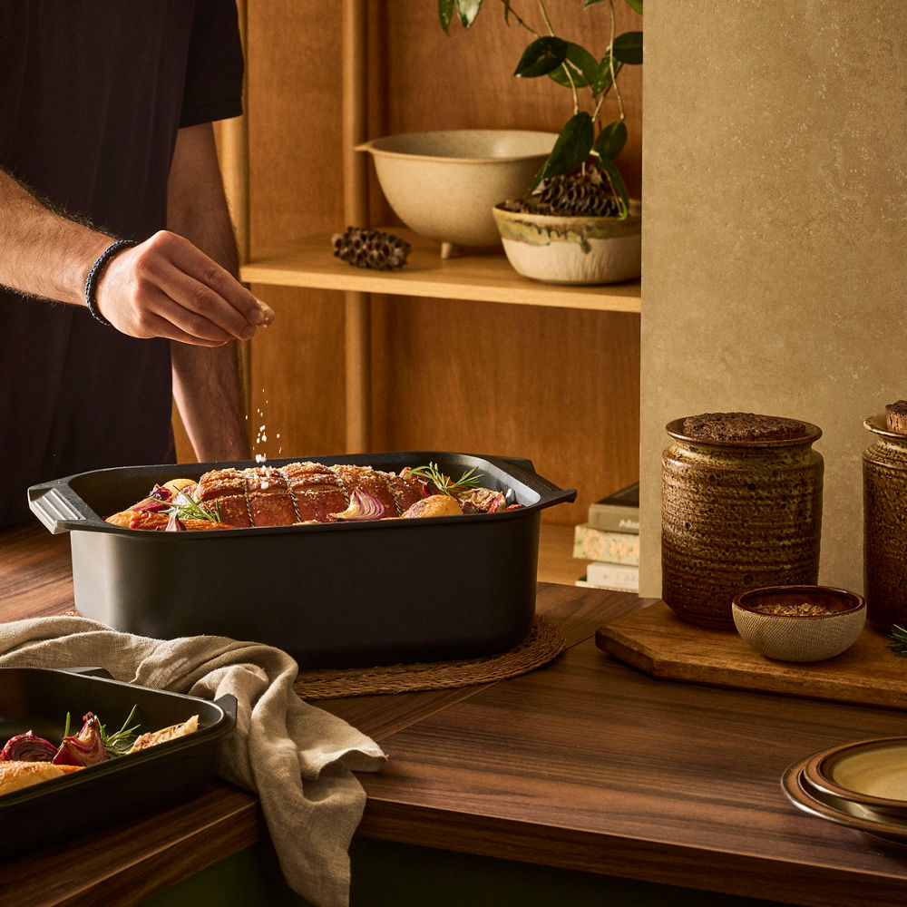 Bessemer Non Stick Roaster & Grill 34cm