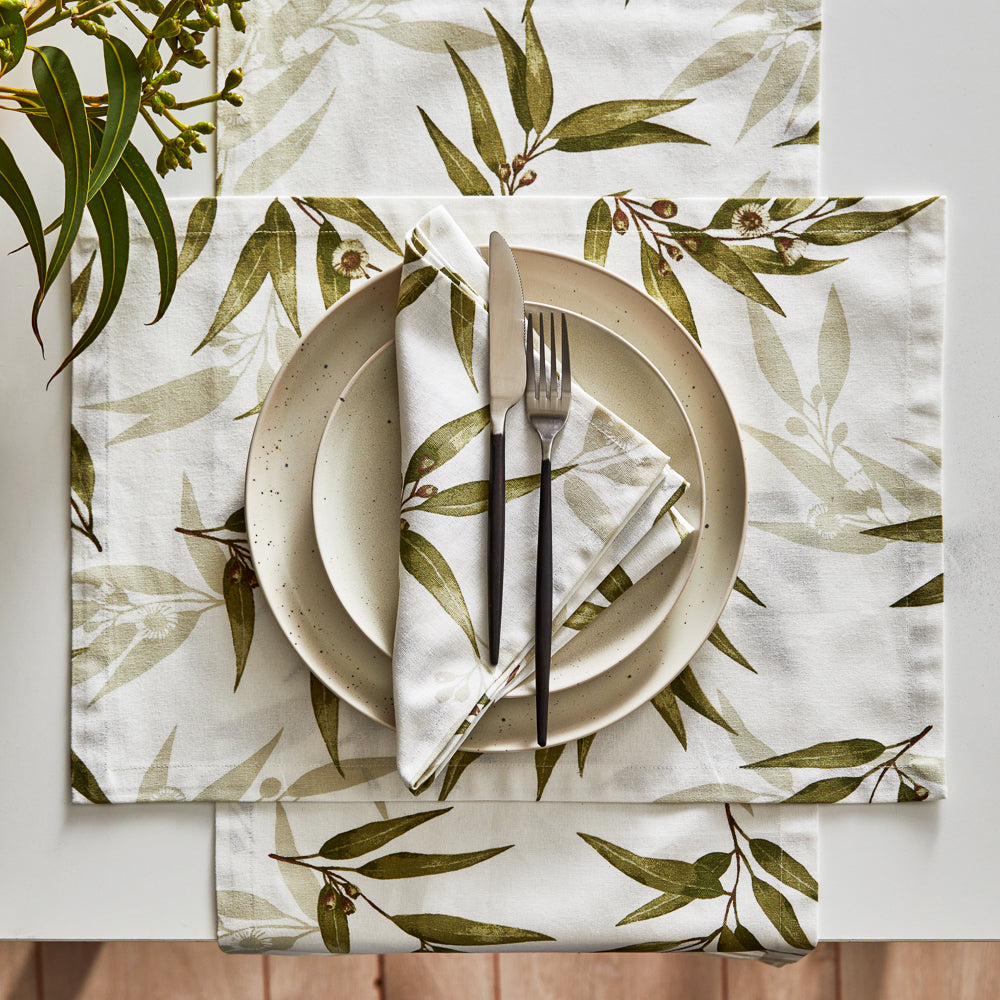 Wattle & Bloom Table Runner