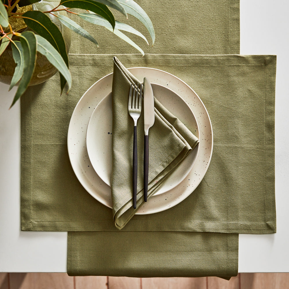 Wattle & Bloom Table Runner