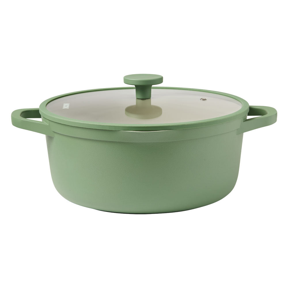 NOOK by Baccarat 6 Piece Cookware Set Sage
