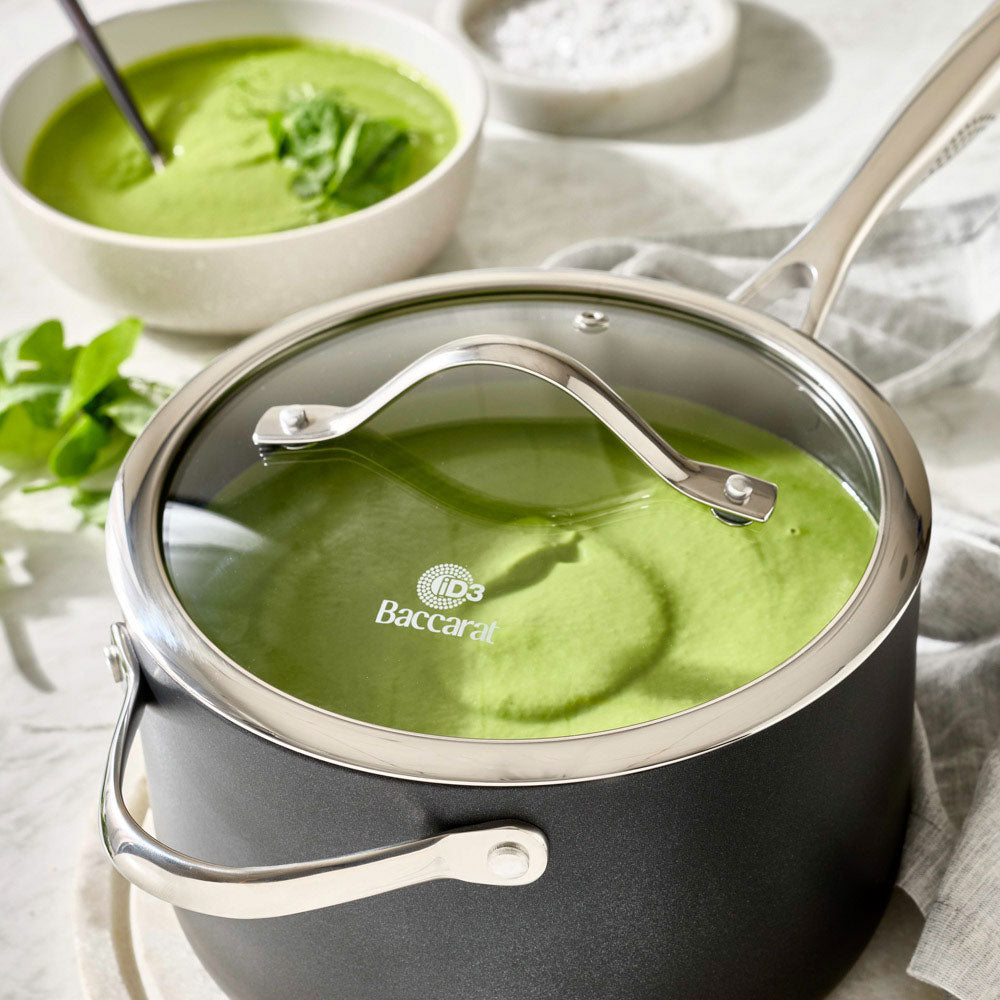 Baccarat iD3 Hard Anodised Saucepan & Lid 20cm