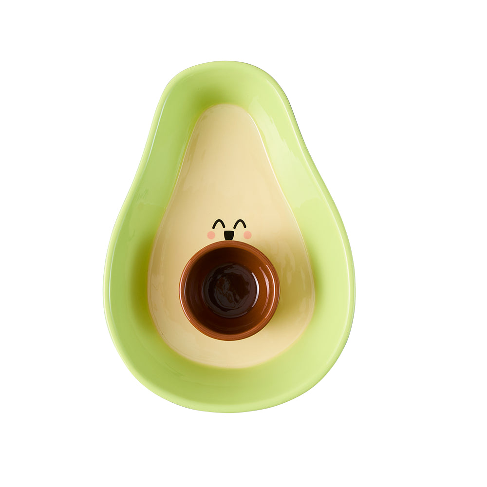 Daily Dose by Ambrosia Avocado Chip & Dip Bowl 22cm