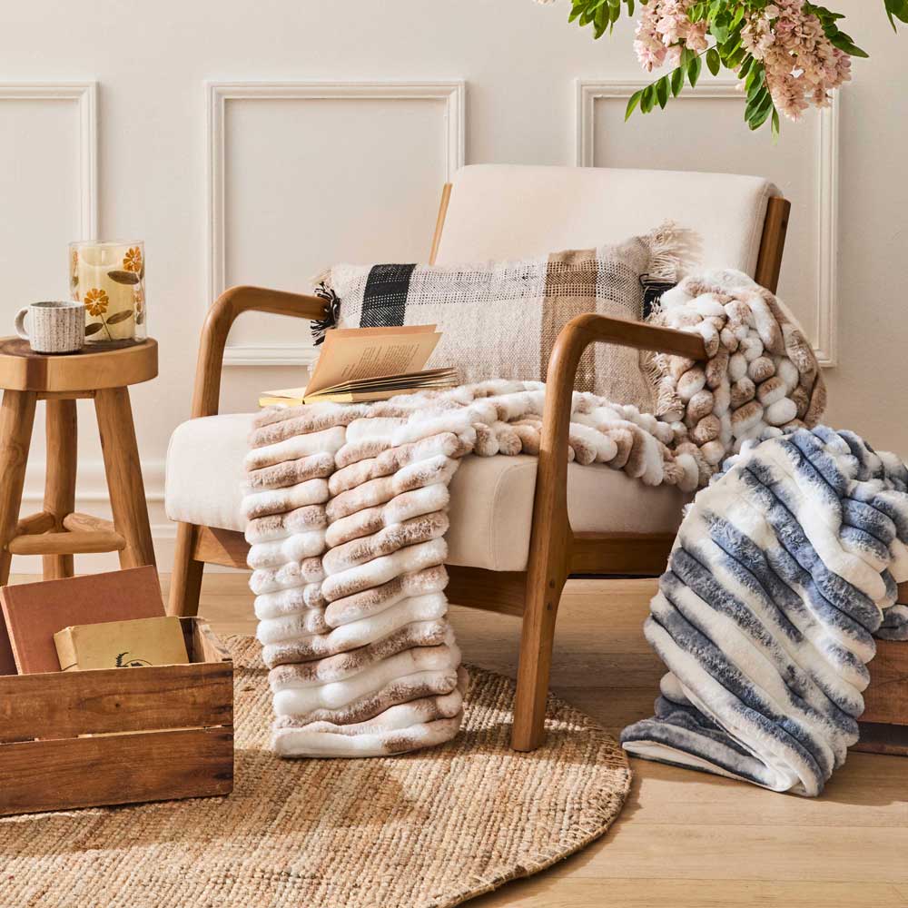 MyHouse Cosy Marble Throw