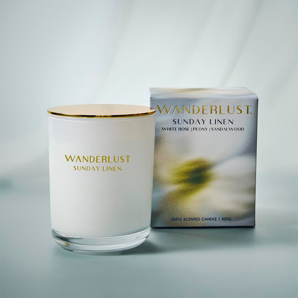 Wanderlust Limited Edition Candle With Lid 425g