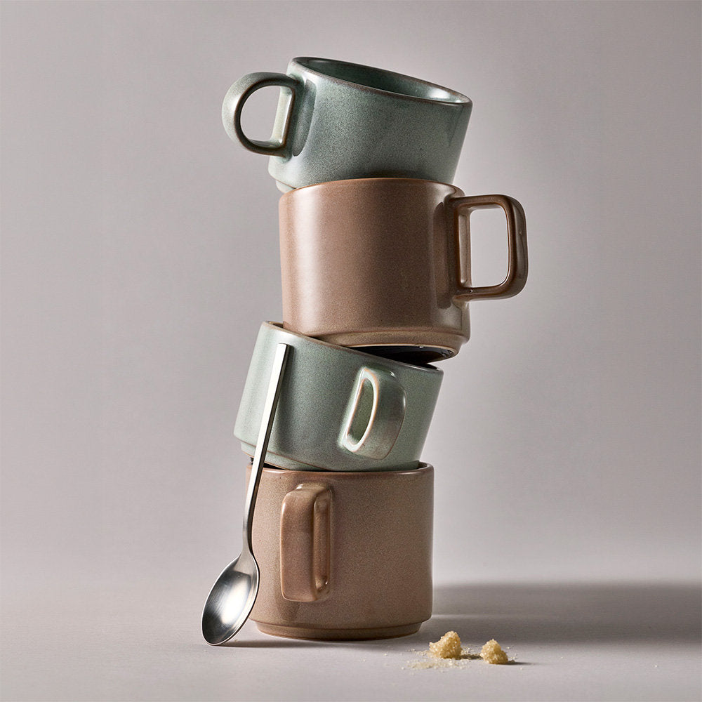 Salt & Pepper Lane Stackable Mugs Set of 4