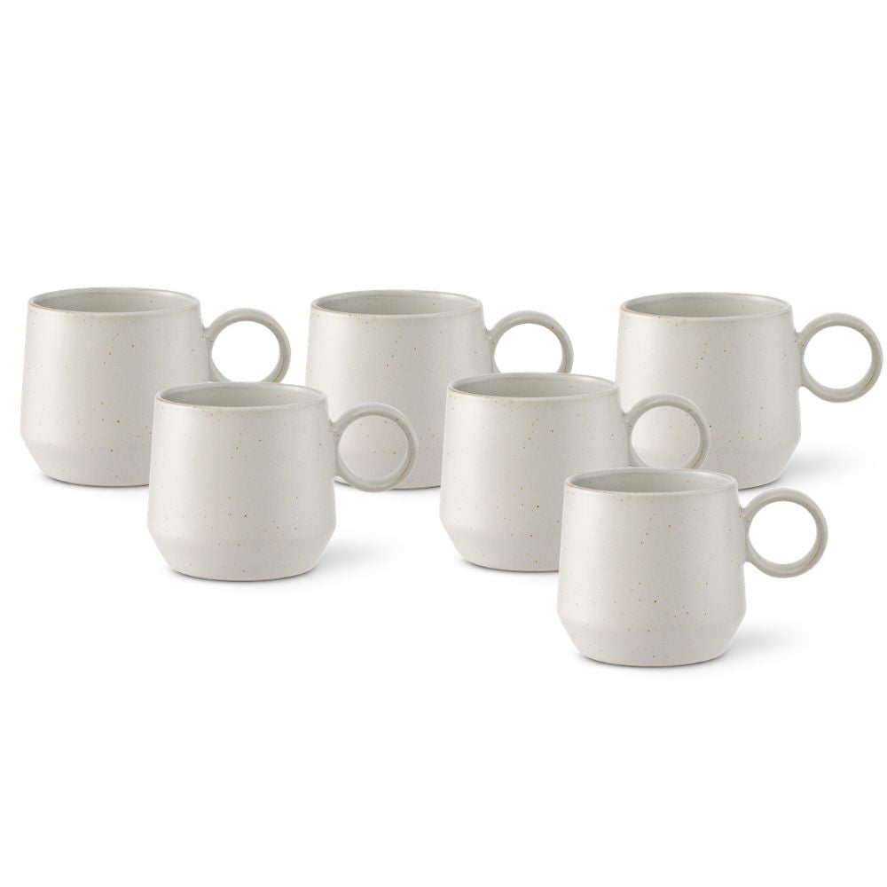 Salt & Pepper Ori Mug 385ml Set of 6