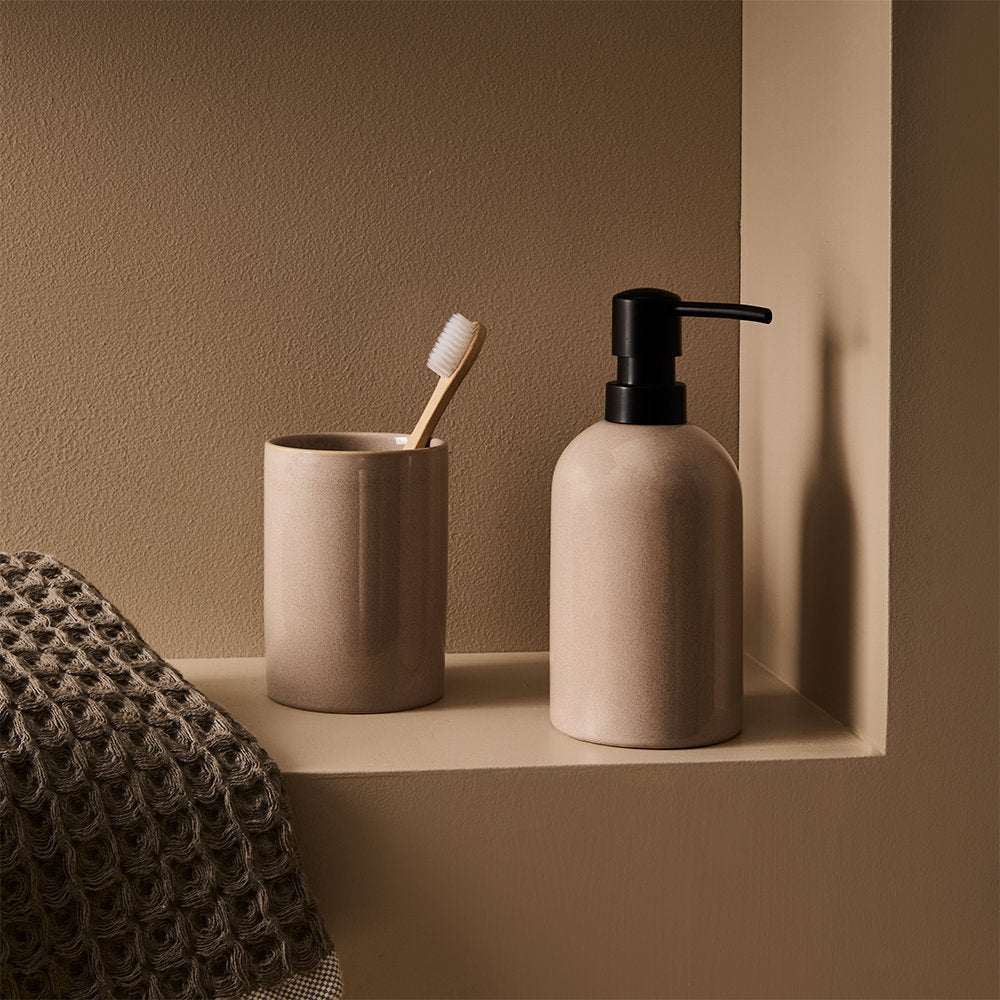 Salt & Pepper Tide Pump Soap Dispenser 18cm