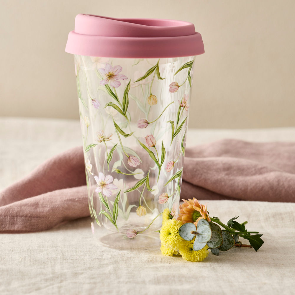 Alex Liddy Maisie Glass Travel Mug