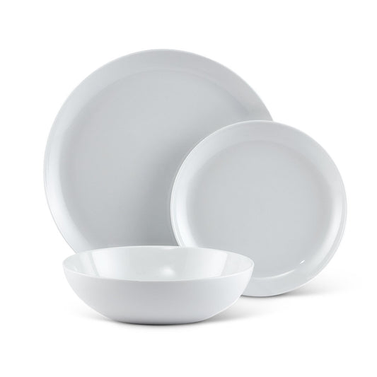 Salt & Pepper Coupe 12 Piece Dinner Set