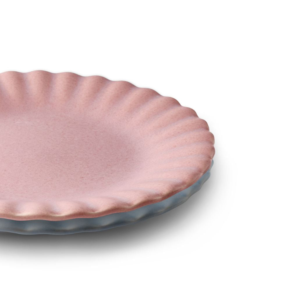 Salt & Pepper Leif Cake Plate Set of 2 20cm