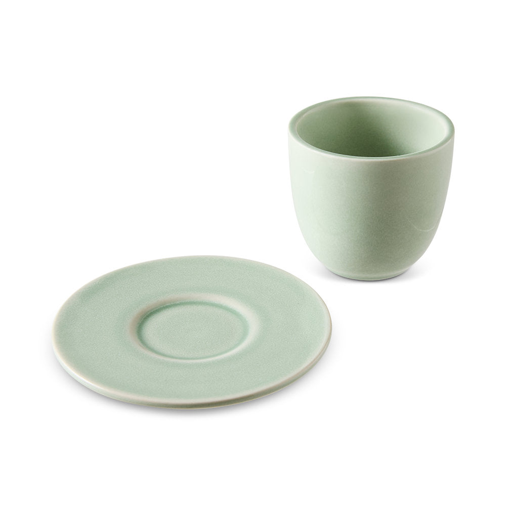 Salt & Pepper Riley Espresso Cups & Saucers 160mL - Set of 4