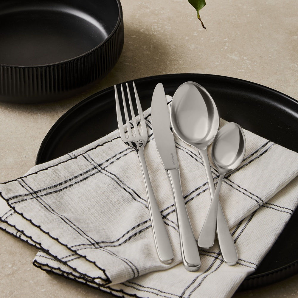 Salt & Pepper Reese Cutlery Set 24 Piece