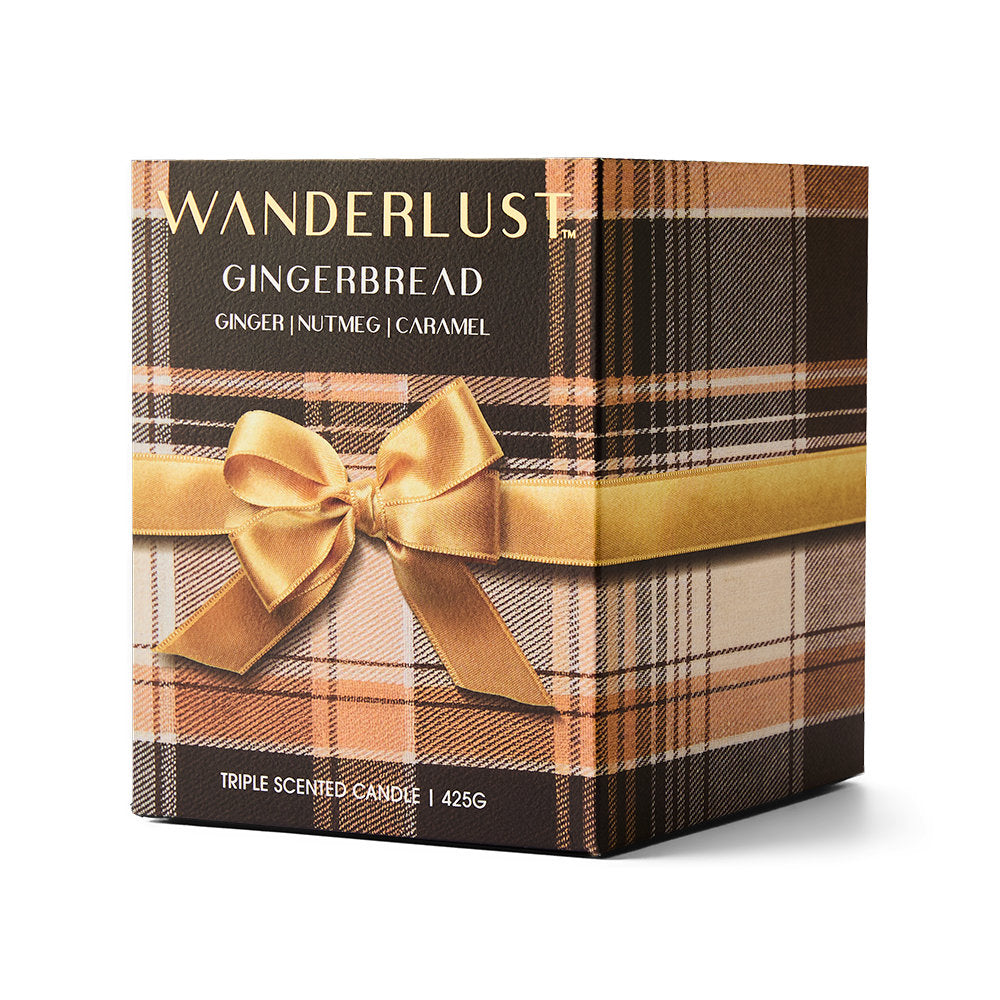 Wanderlust Limited Edition Christmas Candle With Lid 425g