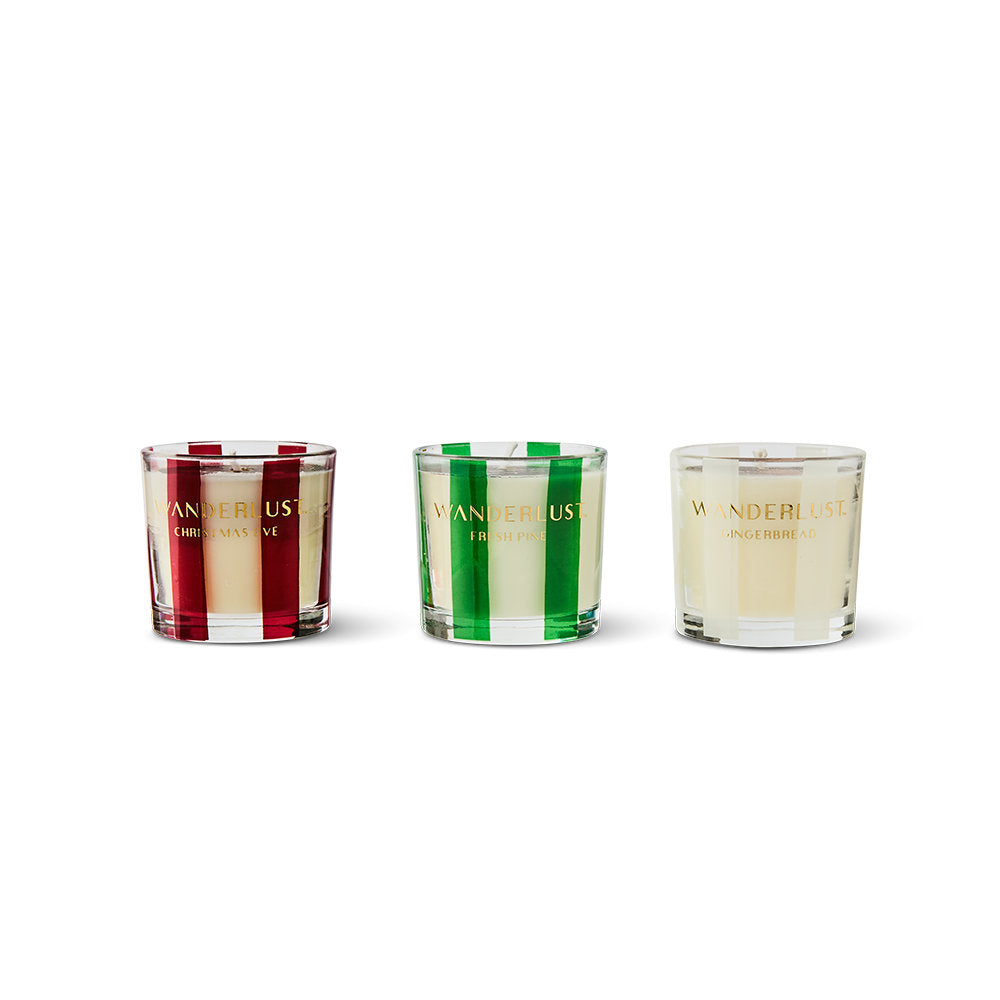 Wanderlust Limited Edition Christmas Candle Set 50g