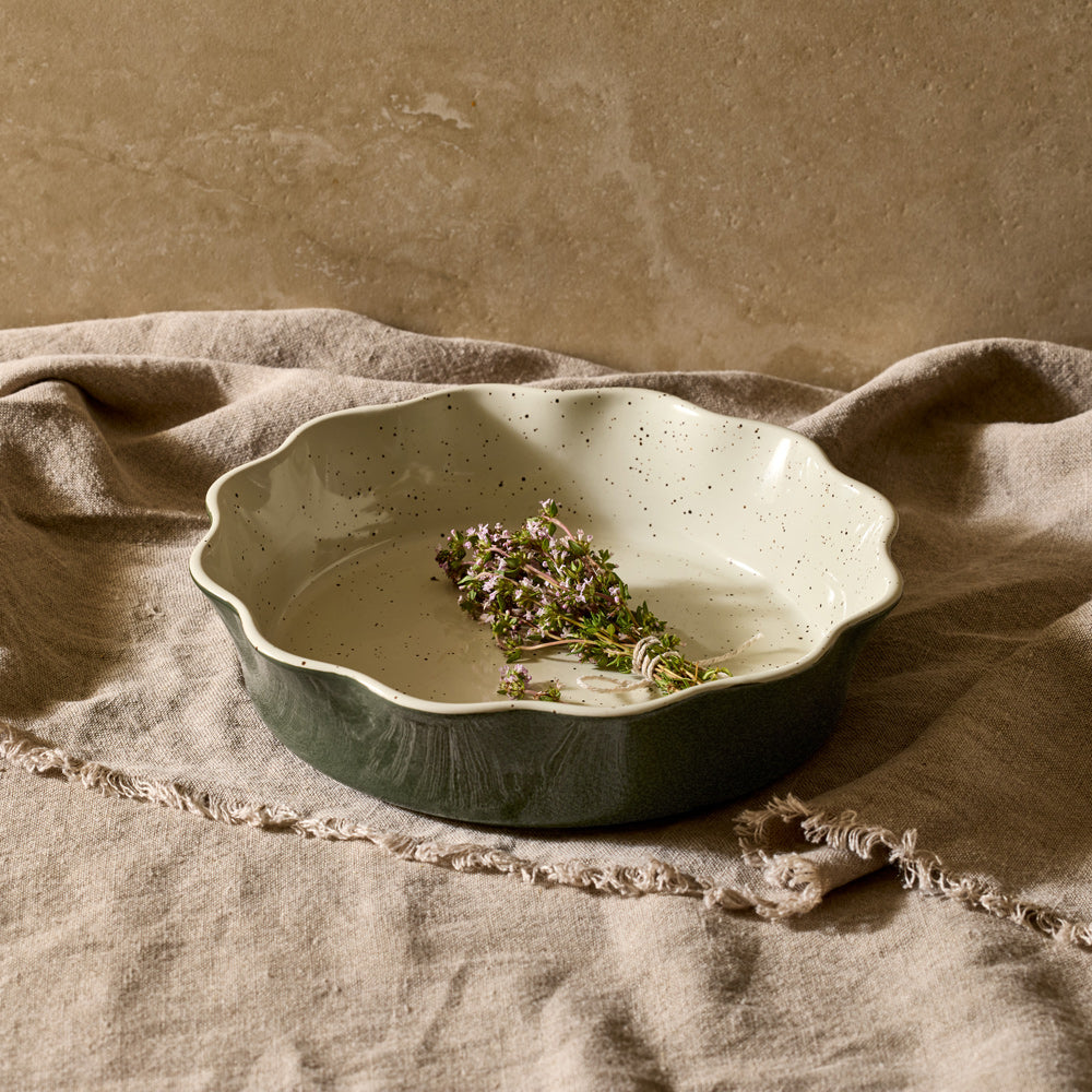 Alex Liddy Rustica II Round Baker Emerald