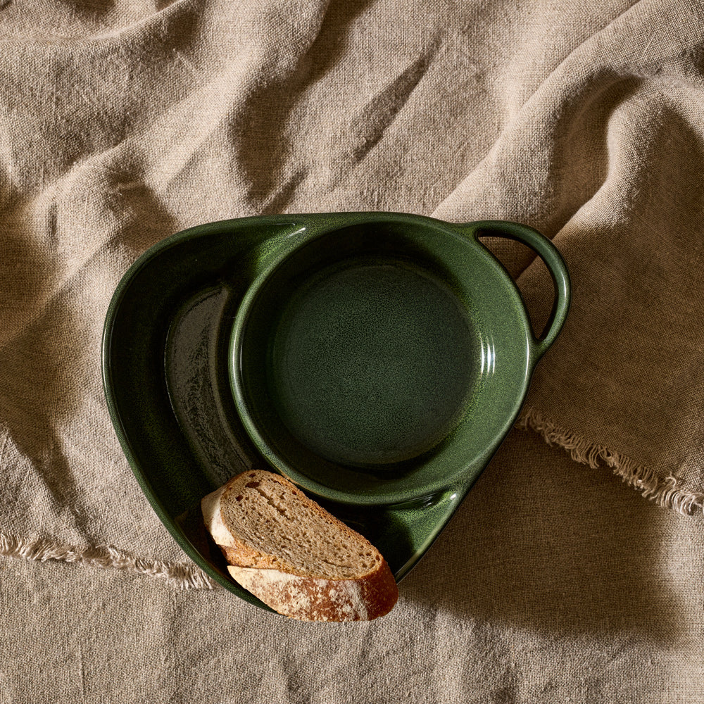 Alex Liddy Rustica II Soup Bowl Emerald