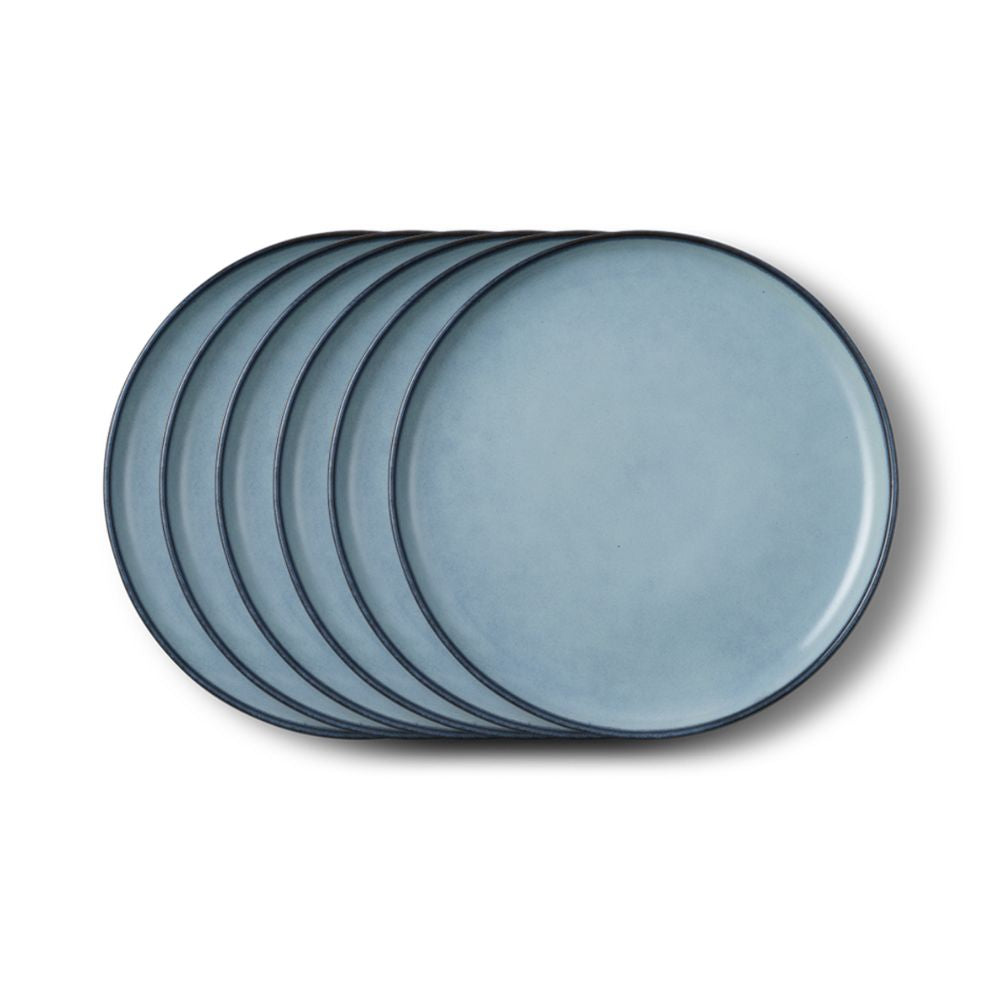 Salt & Pepper Relic Side Plates 20cm - Set of 6