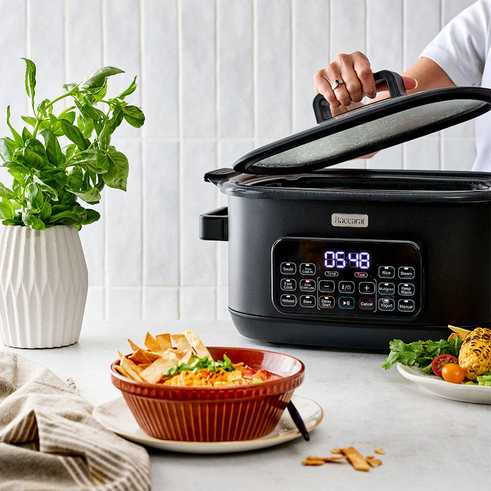 Baccarat GREEN STONE Slow Cooker 6L Black