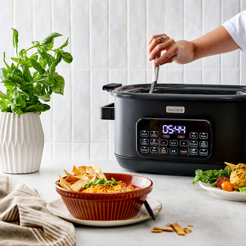 Baccarat GREEN STONE Slow Cooker 6L Black